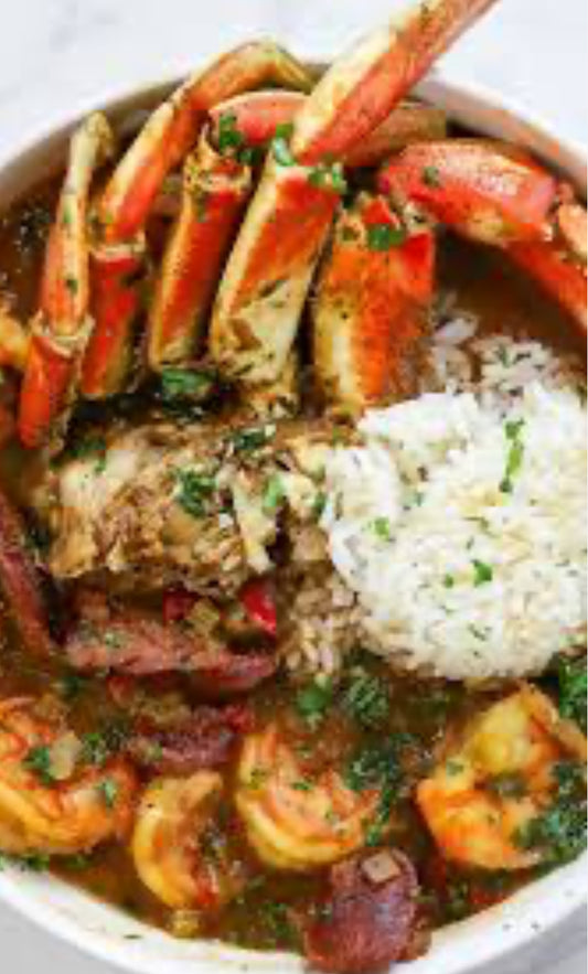 Seafood Gumbo Dinner Special